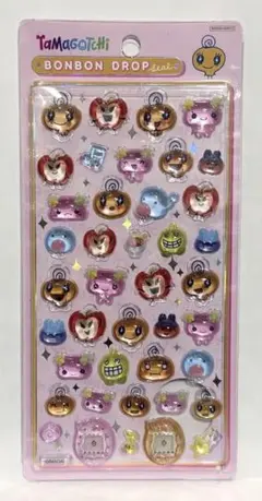 【正規品】ボンボンドロップシール たまごっち めめっち バンダイ サンスター文具