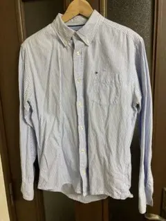 TOMMY HILFIGER ストライプシャツ 長袖 L/G