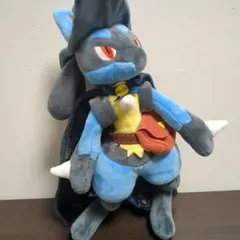 限定品】ポケモンセンター ぬいぐるみ ハロウィン ルカリオ 2019 美品