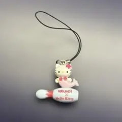 ラウンドワン　ハローキティ　ストラップ　キーホルダー