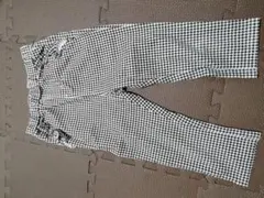プティマイン 7分丈レギンス　ギンガム チェック　パンツ 130 美品　120