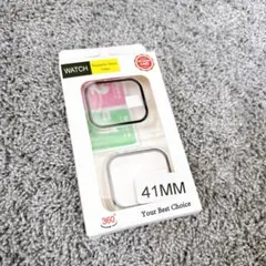 Apple Watch 7/8 ケース41mm クリア カバー 2個入り