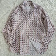 ETRO エトロ てんとう虫×四葉のクローバー コットンL/Sシャツ 