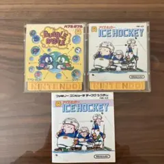 バブルボブル & アイスホッケー ソフトセット