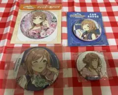 ピ*ザ様 学園アイドルマスター　姫崎莉波缶バッジ4点セット