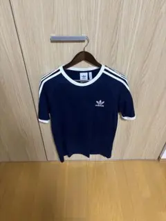 adidas トレフォイル Tシャツ ネイビーのサムネイル