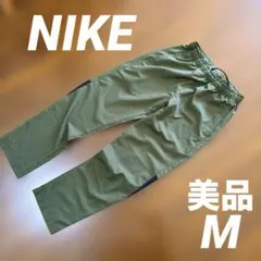 極美品　NIKE ナイキ　ジャージ　パンツ　メンズ　Mサイズ カーキ　スポーツ