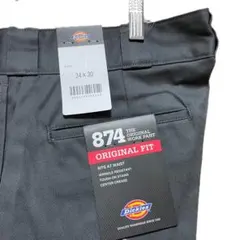 ［新品］Dickies original 874 ワークパンツ 34x30