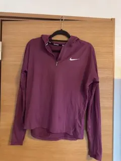 Nike Dri-FIT パープル フーディ M