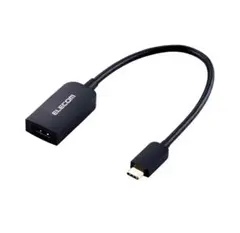 エレコム(ELECOM) USB-C HDMI 変換 0.15m ブラック