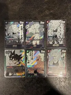 ドラゴンボール　マンガブースター02 悟空　悟飯　SRなど6枚　まとめ売り