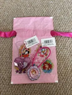 ディズニープリンセス ヘアゴム 2個セット