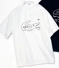 ゴジラ x ラコステ メカゴジラ Tシャツ ホワイト XS 2 サイズ - メルカリ