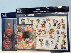 ディズニーリゾート 30周年 ブックマーカーセット クリアファイル 即購入okのサムネイル