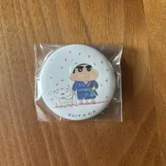 クレヨンしんちゃん　缶バッジ　西郷隆盛