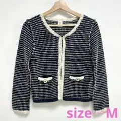 BE NEAT レディース　ジャケット　ノーカラージャケット　カーディガン　毛混のサムネイル
