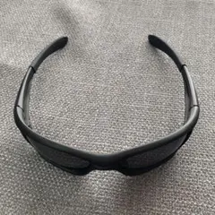 スポーツサングラス マットブラック　アジアンフィット　ジャンクですのサムネイル