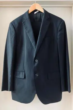 ジェイプレス　 メンズスーツ　セットアップ　 AB5 ブラック　ストライプ