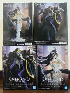 オーバーロード　フィギュア　2種×2
