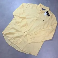 新品 タグ付き POLO RALPH LAUREN リネン 長袖シャツ XXLのサムネイル