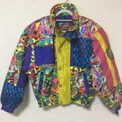 アディダス　希少　中綿ブルゾン ジャケット　ビンテージ