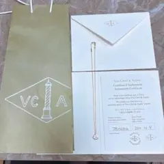 ヴァンクリーフ　ネックレス K18 スウィートパピヨンペンダント