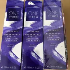 ONE BY KOSEセラム ヴェール 薬用導入美容液 120ml本体2個セット