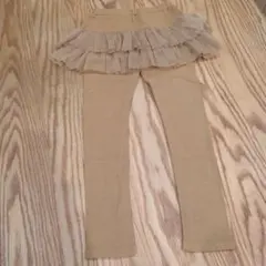 Bee des Bee 2段チュールフリル付きスカッツ 130 ハロウィン