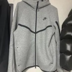 NIKE Tech Fleece フルジップパーカー グレー M