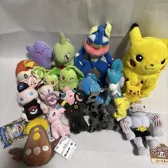 ポケモン グッズ ぬいぐるみ マスコット まとめ売り レトロ 大量