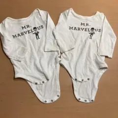 baby GAP ロンパース 70 2枚セット