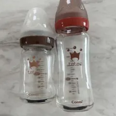 Combi teteo テテオ哺乳瓶 2本セット　160&240ml