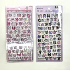 A-785 ボンドロップシール　moji サンリオ　マイメロディ・クロミ