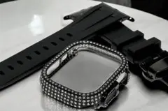 bz★アップルウォッチ ラバーベルト カバー　Apple Watchバンド