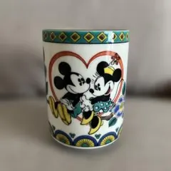 東京ディズニーリゾート 九谷焼 湯呑み ミッキー ミニー