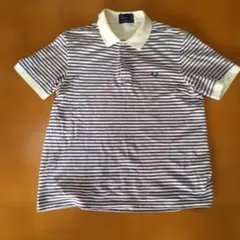 FRED PERRY ストライプ ポロシャツ L