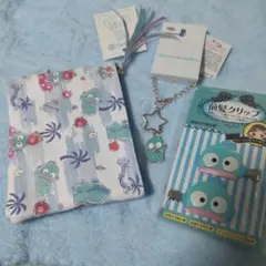 ハンギョドン ティッシュポーチ チャーム ヘアクリップ サンリオ