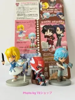 極美品 機動戦士ガンダムSEED プチスタジオ ステラ、シン、アウル 箱付き