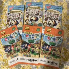 どうぶつの森 amiiboカード 6袋セット⭐︎第3弾&アミーボプラス