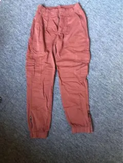 GAP オレンジ カーゴパンツ