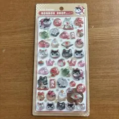 ボンボンドロップシール　和柄　縁起物