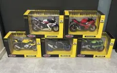 MSZ 1/12 ダイキャストバイク 模型 5台セット