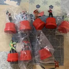 仮面ライダーボトルキャップスタンプフィギュア　カラー8種その他