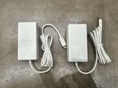 ドコモ ACアダプタ08 45W USB Type-C 超急速充電 2個セット