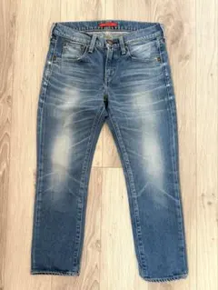 【美品】RED CARD レッドカード　レディースデニム　ライトブルー