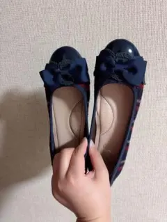 axes femmeリズリサ風チェック柄リボンパンプス♡のサムネイル