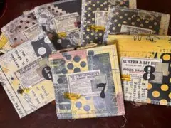 ラスト1点‼️おすそ分けファイル ビンテージ紙モノ ジャンクジャーナル