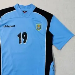 【美品】uhlsport 04-06 ウルグアイ代表 ゲームシャツ L #19のサムネイル