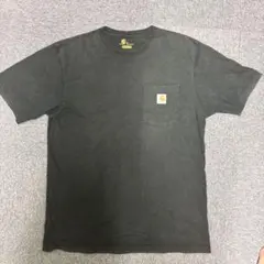 Carhartt ポケットTシャツ 褪せたブラック Mサイズ