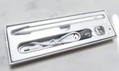 Viangs タッチペン ホワイト 充電ケーブル付き　スタイラスペン